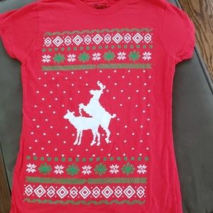 Funny Christmas Reindeer shirt
